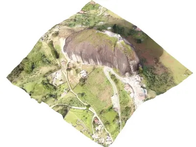 La Piedra del Penol - The Stone of El Penol - 2019 3D model