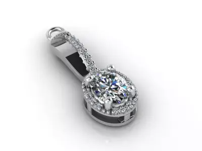 Women Pendants 3DM STL Pendant Renders Details 3D print model 3D print model