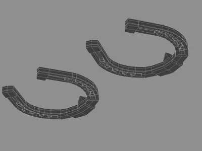  Rigged and Animated Horse V2 Clydesdale 