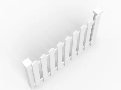 Fence picket 3D model