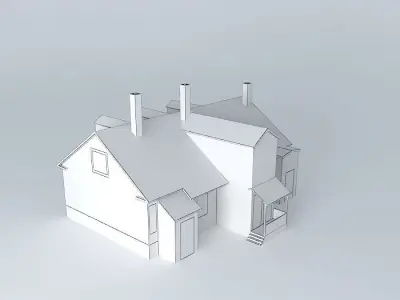 Riga Cesu street 35 Free 3D model