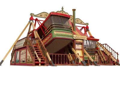 Carters Steam Fair 3D model