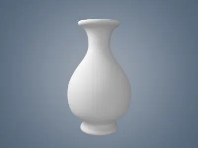Vase Collection chinese Low-poly 3D model Low-poly 3D model