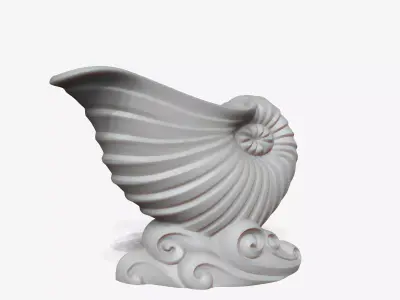 Sea shell 3D print model