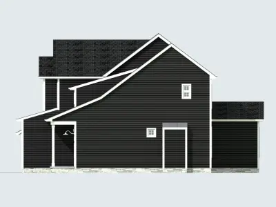 Cape Cod House 19 3D model