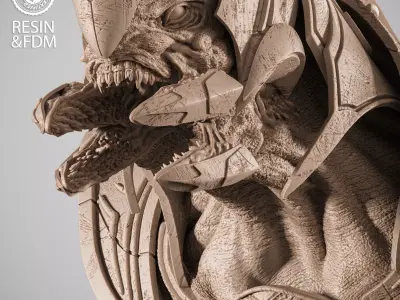Wicked Movies Arbiter Portrait Bust 3D print model