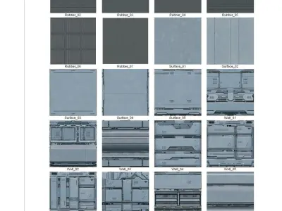DOSCH Textures - SciFi Materials Texture