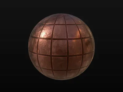 10 Seamless Rusty and Grungy Metal PBR Materials - Set 4 Texture