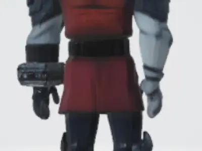 Forever Knight-Colection-Ben 10-4 figures 3D print model