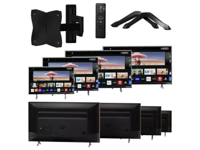 Set of Vizio TVs all D series 3D model