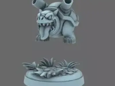 Space Orcs Torrent Shellsmasher Attack Beast 3D print model