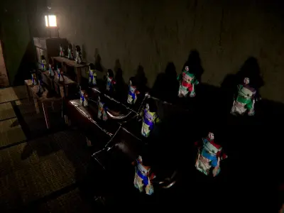 HQ Modular Japanese Castle Low-poly 3D model