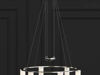 Counter Weights Round Suspension 3D model