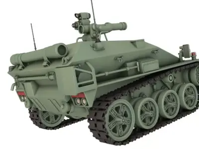 Wiesel A1 TOW AWC Tank 3D model