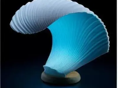 Wave Lamp 3d digital download 3D print model