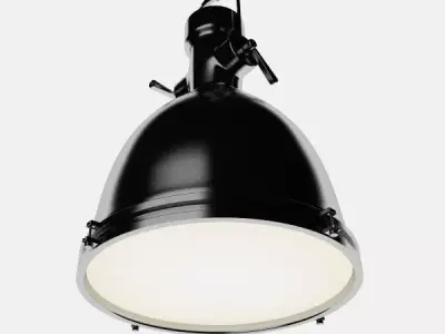 Industrial 35 ceiling lamp 3D model