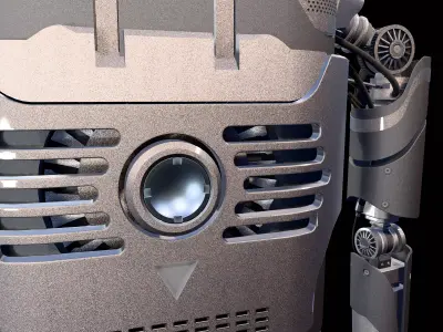 Robot 3D model 60