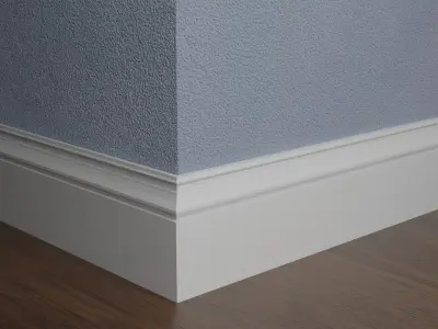 Baseboards 18 PACK Bundle For world building and interior design 3D model