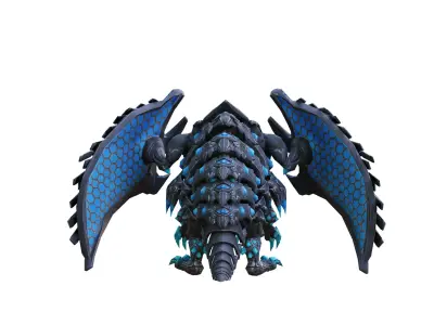 Monster Low-poly 3D model