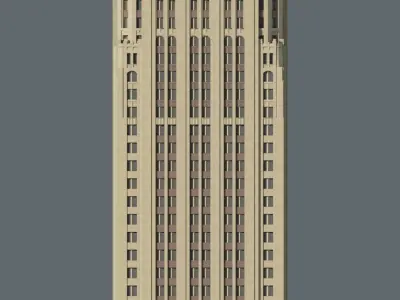 Gulf Building Houston 3D print model