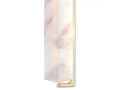 RH Audubon Alabaster Pendant 3D model