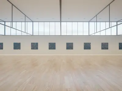 Art Museum Gallery Interior 38 Low-poly 3D model