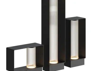 Estiluz FRAME street light 3D model