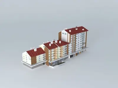 Gradici Building 3D model