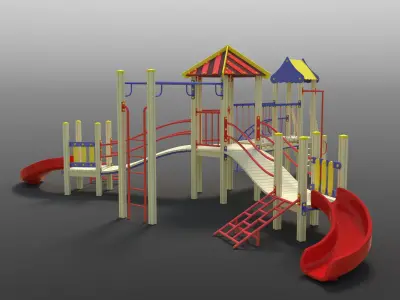 Playground Complex 3D model