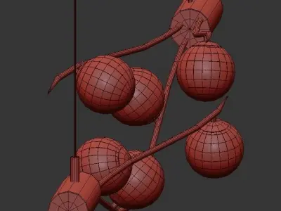 LAMPARA DE TECHO 3D model