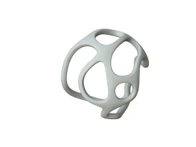 SciFi Cube Object No 24934 Low Poly Shape Texture