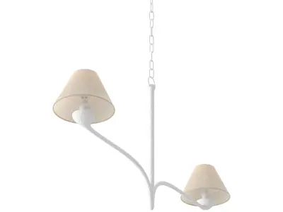 Dorsey Linear Chandelier 3D model