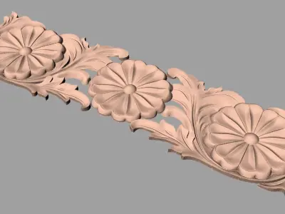 3D carved model furniture 3D design used for artcam aspire E775 3D model