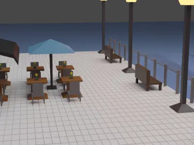 Little houses  Free 3D model