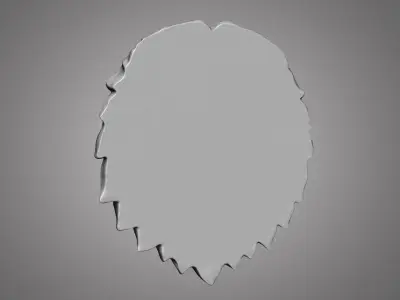 lion head sculpture 3D print model