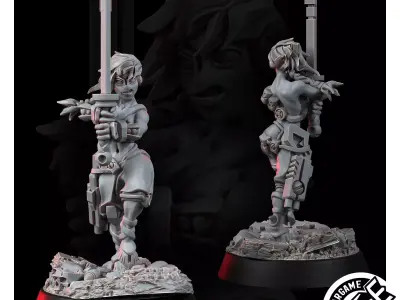 GREATER GOOD WIDOWS OF VENGEANCE SQUAD 3D print model