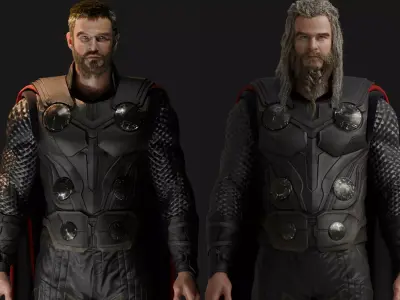 Thor from Avengers Infinity War - Endgame 3D model