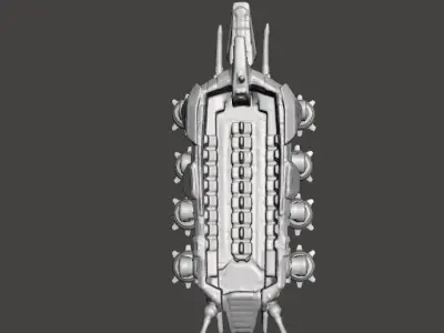 AT-OT STAR WARS TRANSPORT FIGURE MODEL 3D PRINTABLE GAMES 3D print model