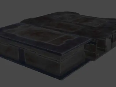 Old Y2J Interior Scene 3D model