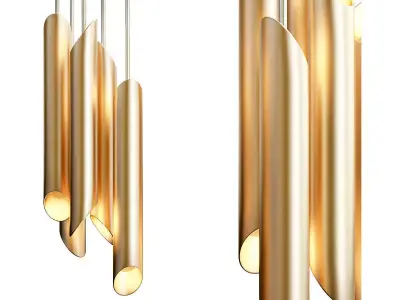 SIGNORINI COCO BAMBOO CHANDELIER 3D model