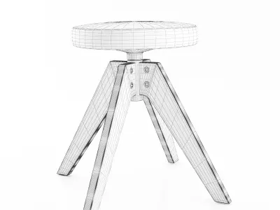 Stool flow Free 3D model