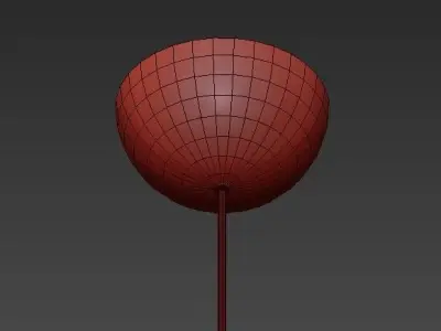 Astounding grape chandelier 3D model