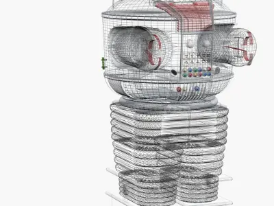 B9 Robot from Lost in Space 3D model