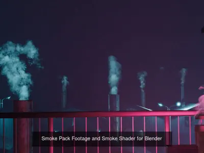 Smoke Pack and Smoke Shader for Blender
