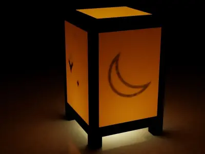 Paper Lamp - Lighting Collection 3D model