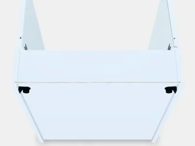 ENHET Mirror cabinet with 2 doors Low-poly 3D model