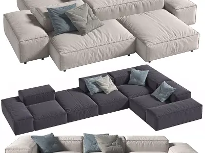 LIVING DIVANI EXTRASOFT 3D model