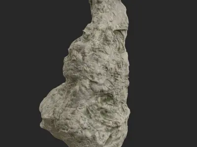 Sculpt stone F 3D model
