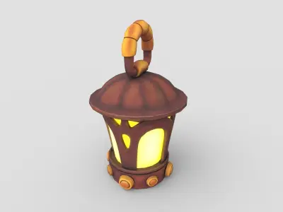lamp prop 3D model