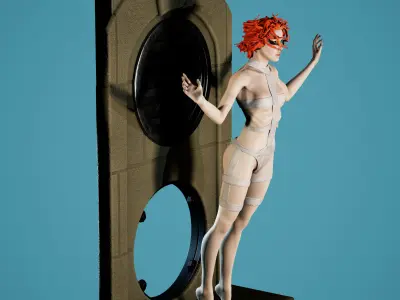 Leeloo from The Fifth Element 3D print model